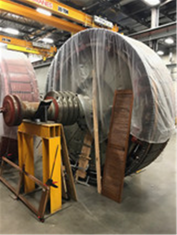 Reconditioned Fairbanks Morse 1250 Hp, Type Tzo Synchronous Motor)